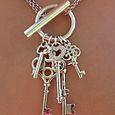 Collier "Diane clés" : 